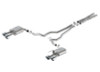 Ford Racing 2024 Mustang 5.0L Sport Non-Active Cat-Back Exhaust w/Valance - Chrome Tip - M-5200-M5SCV