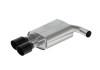 Ford Racing 2024 Mustang 5.0L Touring Non-Active Cat-Back Exhaust w/GT Valance - Black Tip - M-5200-M5TBV