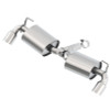 Ford Racing 21-23 Bronco Sport 2.0L Sport Exhaust - Chrome Tips - M-5230-BSC