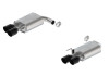 Ford Racing 2024 Mustang 2.3L Extreme Non-Active Axle-Back w/GT Valance - Black Tip - M-5230-M2EBV