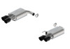 Ford Racing 2024 Mustang 2.3L Sport Non-Active Axle-Back w/GT Valance - Black Tip - M-5230-M2SBV