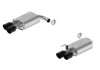 Ford Racing 2024 Mustang 2.3L Touring Non-Active Axle-Back w/GT Valance - Black Tip - M-5230-M2TBV