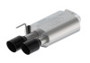 Ford Racing 2024 Mustang 2.3L Touring Non-Active Axle-Back w/GT Valance - Black Tip - M-5230-M2TBV
