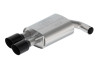 Ford Racing 2024 Mustang 2.3L Touring Non-Active Axle-Back w/GT Valance - Black Tip - M-5230-M2TBV