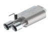 Ford Racing 2024 Mustang 2.3L Touring Non-Active Axle-Back w/GT Valance - Chrome Tip - M-5230-M2TCV