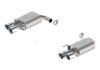 Ford Racing 2024 Mustang 2.3L Touring Non-Active Axle-Back w/GT Valance - Chrome Tip - M-5230-M2TCV