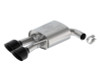 Ford Racing 2024 Mustang 5.0L Extreme Active Axle-Back w/Valance - Black Tip - M-5230-M5EBVA