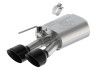 Ford Racing 2024 Mustang 5.0L Extreme Active Axle-Back w/Valance - Black Tip - M-5230-M5EBVA