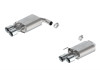 Ford Racing 2024 Mustang 5.0L Extreme Active Axle-Back - Chrome Tip - M-5230-M5EC