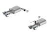 Ford Racing 2024 Mustang 5.0L Extreme Non-Active Axle-Back w/Valance - Chrome Tip - M-5230-M5ECV