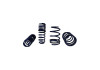 Ford Racing 2005-2014 Mustang Spring Kit 1.5in Drop - M-5300-KA