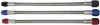 Fragola -3AN x -4AN Nut 4AN Nitrous Line 36in Red Nuts - 390036-RD