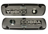 Ford Racing Black Satin Valve Cover Cobra - M-6582-A