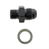 Fragola -6AN x 12mm x 1.5 Male Adapter-Weber - Black - 491953-BL