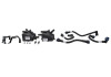 Ford Racing 2024 Mustang GT 5.0L/Mustang Dark Horse Oil Air Separator - Left & Right Side - M-6766-A50D