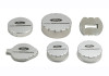 Ford Racing 15-25 Mustang 2.3L/5.0L Aluminum Machined Engine Cap Covers - M-6766-M50A