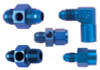 Fragola Inline Gauge Adapter -10AN Male x -10AN Fem - Black - 495008-BL