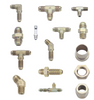 Fragola -4AN Steel Bulkhead Tee - On Run - 580404