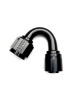 Fragola -8AN 150 Degree Fixed/Single Swivel Sport Crimp Pro Hose End - 8115008