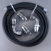Fragola Vacuum Pump Plumbing Kit (-12AN) Chrome - 900649-CH