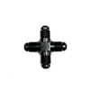 Fragola -6AN (9/16-18) Male Cross (X) Adapter - 900656-BL