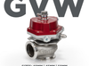 Garrett GVW-50 50mm Wastegate Kit - Red - 908829-0001