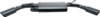 Gibson 07-17 Jeep Wrangler JK Sport 3.8L 2.5in Cat-Back Dual Extreme Exhaust - Black Elite (Ceramic) - 17306-B