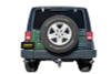 Gibson 07-17 Jeep Wrangler JK Sport 3.8L 2.5in Cat-Back Dual Extreme Exhaust - Black Elite (Ceramic) - 17306-B
