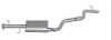 Gibson 07-14 Toyota FJ Cruiser Base 4.0L 2.5in Cat-Back Single Exhaust - Aluminized - 18809