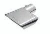 Gibson Rectangle Sport Tip - Left - 6x2.75in OD/2.5in Inlet/6in Length - Stainless - 500366