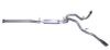 Gibson 08-09 Chevrolet Silverado 1500 LS 4.8L 2.25in Cat-Back Dual Extreme Exhaust - Aluminized - 5628