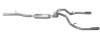Gibson 15-18 Chevrolet Silverado 1500 LS 5.3L 3in/2.25in Cat-Back Dual Split Exhaust - Aluminized - 5657