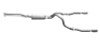 Gibson 15-18 Chevrolet Silverado 1500 LS 5.3L 3in/2.25in Cat-Back Dual Split Exhaust - Aluminized - 5661