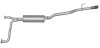 Gibson 05-08 Nissan Pathfinder LE 4.0L 2.5in Cat-Back Single Exhaust - Stainless - 612210