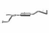 Gibson 05-10 Nissan Frontier LE 4.0L 3in Cat-Back Single Exhaust - Stainless - 612211