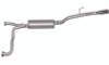 Gibson 06-09 Nissan Xterra S 4.0L 2.5in Cat-Back Single Exhaust - Stainless - 612216