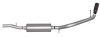 Gibson 10-14 Chevrolet Tahoe LS 5.3L 3in Cat-Back Single Exhaust - Stainless - 615616