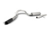 Gibson 20-21 GMC Sierra 2500HD/3500HD 6.6L Cat-Back Single Exhaust System Stainless - Black Elite - 616517B