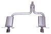Gibson 07-08 Chrysler Pacifica Touring 4.0L 2.5in Cat-Back Dual Split Exhaust - Stainless - 616521