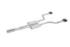 Gibson 09-15 Dodge Challenger R/T 5.7L 2.5in Cat-Back Dual Exhaust - Black Elite (Ceramic) - 617012-B