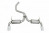 Gibson 14-20 Jeep Cherokee 3.2L 2.5in/2.25in Cat-Back Dual Split Exhaust - Stainless - 617208