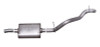 Gibson 97-99 Jeep TJ Sahara 4.0L 2.25in Cat-Back Single Exhaust - Stainless - 617305