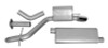Gibson 05-10 Jeep Grand Cherokee Limited 5.7L 3in Cat-Back Single Exhaust - Stainless - 617403
