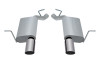 Gibson 11-18 Jeep Grand Cherokee Laredo 3.6L 2.25in Axle-Back Dual Exhaust - Stainless - 617407