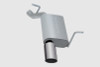 Gibson 11-12 Jeep Grand Cherokee Laredo 3.6L 2.5in Axle-Back Single Exhaust - Stainless - 617408