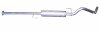 Gibson 05-10 Toyota Tacoma Base 4.0L 2.5in Cat-Back Single Exhaust - Stainless - 618804