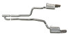 Gibson 05-10 Ford Mustang Base 4.0L 2.5in Cat-Back Dual Exhaust - Stainless - 619005