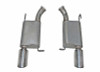 Gibson 2014 Ford Mustang Base 3.7L 2.5in Axle-Back Dual Exhaust - Stainless - 619012