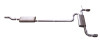 Gibson 07-14 Ford Edge SE 3.5L 2.5in Cat-Back Dual Split Exhaust - Stainless - 619630