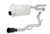 Gibson 17-19 Ford F-150 Raptor 3.5L 3.5in Cat-Back Single Exhaust - Black Elite - 619701-B